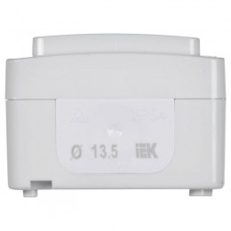 Переключатель проходной 1-кл. ОП Гермес Plus 10А IP54 ВСп20-1-0-ГПБ бел. IEK EVMP12-K01-10-54-EC