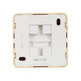 Выключатель 1-кл. ОП Октава 10А IP20 ВС20-1-0-ОС сосна IEK EVO10-K03-10-DC