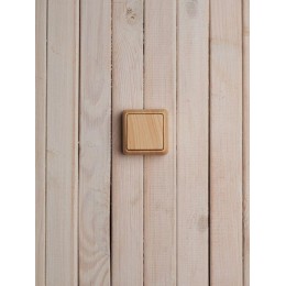 Выключатель 1-кл. ОП Октава 10А IP20 ВС20-1-0-ОС сосна IEK EVO10-K03-10-DC