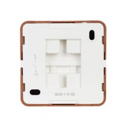 Выключатель 1-кл. ОП Октава 10А IP20 ВС20-1-0-ОД дуб IEK EVO10-K04-10-DC