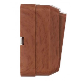 Выключатель 1-кл. ОП Октава 10А IP20 ВС20-1-0-ОД дуб IEK EVO10-K04-10-DC