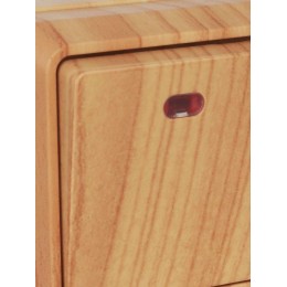 Выключатель 1-кл. ОП Октава 10А IP20 ВС20-1-1-ОС с индикацией сосна IEK EVO11-K03-10-DC