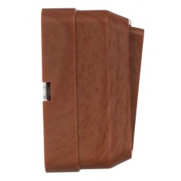 Выключатель 1-кл. ОП Октава 10А IP20 ВС20-1-1-ОД с индикацией дуб IEK EVO11-K04-10-DC