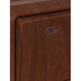 Выключатель 1-кл. ОП Октава 10А IP20 ВС20-1-1-ОД с индикацией дуб IEK EVO11-K04-10-DC