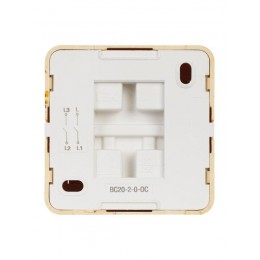 Выключатель 2-кл. ОП Октава 10А IP20 ВС20-2-0-ОС сосна IEK EVO20-K03-10-DC