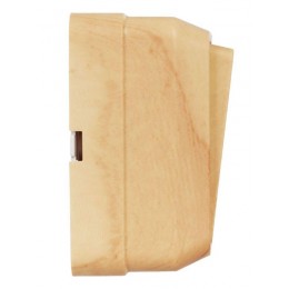 Выключатель 2-кл. ОП Октава 10А IP20 ВС20-2-0-ОС сосна IEK EVO20-K03-10-DC