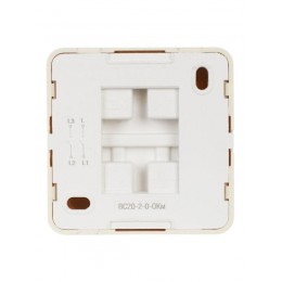 Выключатель 2-кл. ОП Октава 10А IP20 ВС20-2-0-ОКм крем. IEK EVO20-K33-10-DC