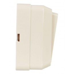 Выключатель 2-кл. ОП Октава 10А IP20 ВС20-2-0-ОКм крем. IEK EVO20-K33-10-DC