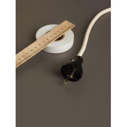 Вилка прямая ВПп20-02-Ст разборная без заземл. контакта 6А черн. IEK EVP20-06-01-K02