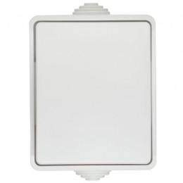 Выключатель проходной 1-кл. ОП Форс IP54 ВС20-1-0-ФБ бел. IEK EVS10-K01-10-54-DC