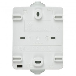 Выключатель проходной 1-кл. ОП Форс IP54 ВС20-1-1-ФБ с индикацией бел. IEK EVS11-K01-10-54-DC