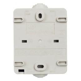 Выключатель проходной 1-кл. ОП Форс 10А IP54 ВС20-1-1-ФСр с индикацией сер. IEK EVS11-K03-10-54-DC