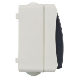 Выключатель проходной 1-кл. ОП Форс 10А IP54 ВС20-1-1-ФСр с индикацией сер. IEK EVS11-K03-10-54-DC