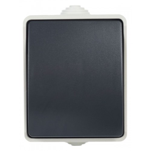 Выключатель кнопочный 1-кл. ОП Форс 10А IP54 ВСк20-1-0-ФСр сер. IEK EVS13-K03-10-54-DC