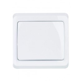 Выключатель 1-кл. СП Вега 10А IP20 ВС10-1-0-ВБ бел. IEK EVV10-K01-10-DM