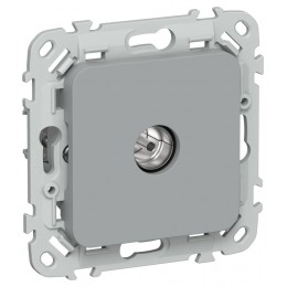 Розетка телевизионная оконечная СП FLITE РТВм-1-1-1-ФлС тип M экранир. механизм сер. IEK FI-A13-O-K03