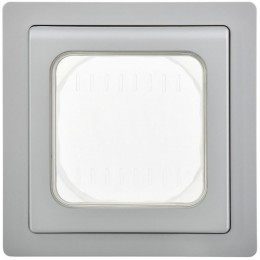 Рамка 1-м СП FLITE Рпро-1-55-ФлА IP55 алюм. IEK FI-M10-32-55-K47