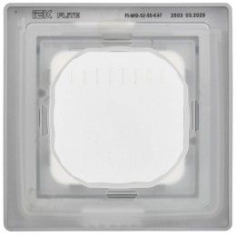 Рамка 1-м СП FLITE Рпро-1-55-ФлА IP55 алюм. IEK FI-M10-32-55-K47
