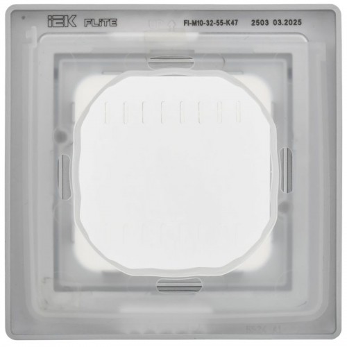Рамка 1-м СП FLITE Рпро-1-55-ФлА IP55 алюм. IEK FI-M10-32-55-K47
