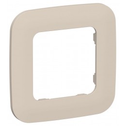 Рамка 1-м СП FLITE РУ-1-А-ФлЛ льняной IEK FI-M12-31-20-K88