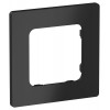 Рамка 1-м СП FLITE РУ-1-К-ФлЧ черн. IEK FI-M12-32-20-K02