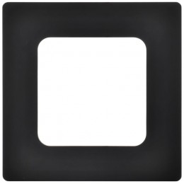 Рамка 1-м СП FLITE РУ-1-К-ФлЧ черн. IEK FI-M12-32-20-K02