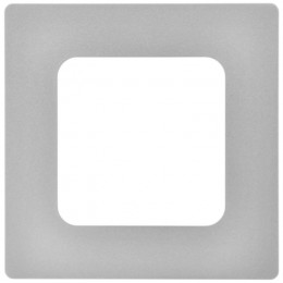 Рамка 1-м СП FLITE РУ-1-К-ФлА алюм. IEK FI-M12-32-20-K47