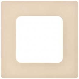 Рамка 1-м СП FLITE РУ-1-К-ФлСл сливочный IEK FI-M12-32-20-K86