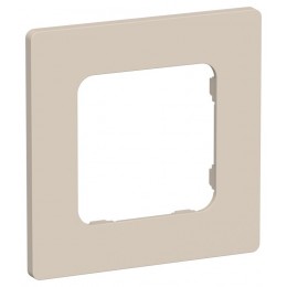 Рамка 1-м СП FLITE РУ-1-К-ФлЛ льняной IEK FI-M12-32-20-K88