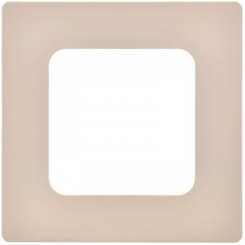 Рамка 1-м СП FLITE РУ-1-К-ФлЛ льняной IEK FI-M12-32-20-K88