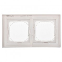 Рамка 2-м СП FLITE Рпро-2-55-ФлБ IP55 бел. IEK FI-M20-32-55-K01