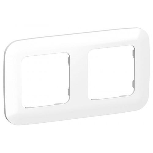 Рамка 2-м СП FLITE РУ-2-А-ФлБ бел. IEK FI-M22-31-20-K01