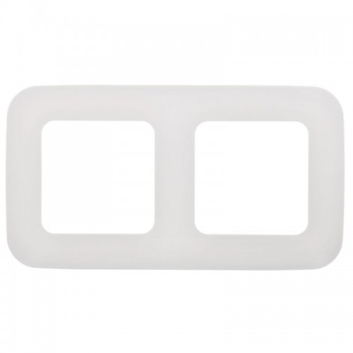 Рамка 2-м СП FLITE РУ-2-А-ФлБ бел. IEK FI-M22-31-20-K01