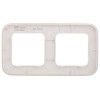 Рамка 2-м СП FLITE РУ-2-А-ФлБ бел. IEK FI-M22-31-20-K01