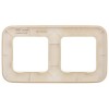 Рамка 2-м СП FLITE РУ-2-А-ФлСл сливочный IEK FI-M22-31-20-K86