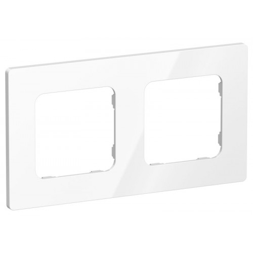 Рамка 2-м СП FLITE РУ-2-К-ФлБ бел. IEK FI-M22-32-20-K01