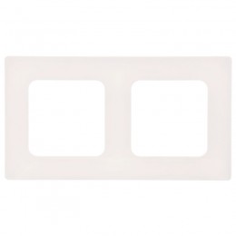 Рамка 2-м СП FLITE РУ-2-К-ФлБ бел. IEK FI-M22-32-20-K01