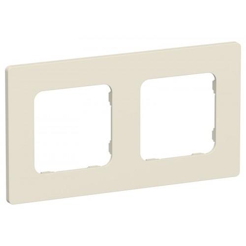 Рамка 2-м СП FLITE РУ-2-К-ФлСл сливочный IEK FI-M22-32-20-K86