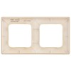 Рамка 2-м СП FLITE РУ-2-К-ФлСл сливочный IEK FI-M22-32-20-K86
