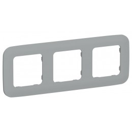 Рамка 3-м СП FLITE РУ-3-А-ФлС сер. IEK FI-M32-31-20-K03