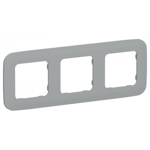 Рамка 3-м СП FLITE РУ-3-А-ФлС сер. IEK FI-M32-31-20-K03