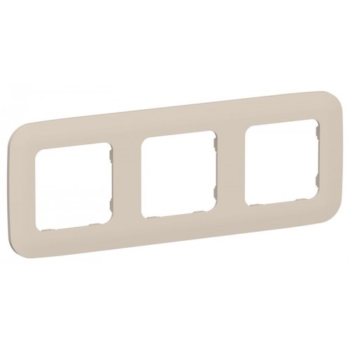 Рамка 3-м СП FLITE РУ-3-А-ФлЛ льняной IEK FI-M32-31-20-K88