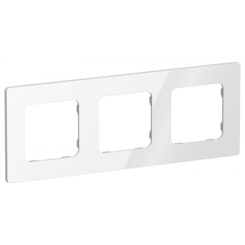 Рамка 3-м СП FLITE РУ-3-К-ФлБ бел. IEK FI-M32-32-20-K01
