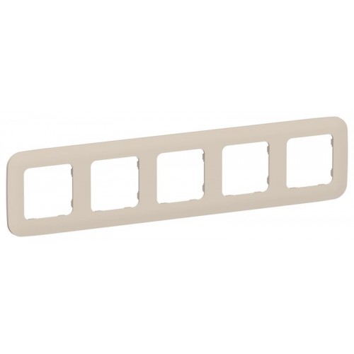 Рамка 5-м СП FLITE РУ-5-А-ФлЛ льняной IEK FI-M52-31-20-K88