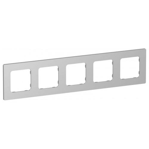 Рамка 5-м СП FLITE РУ-5-К-ФлА алюм. IEK FI-M52-32-20-K47