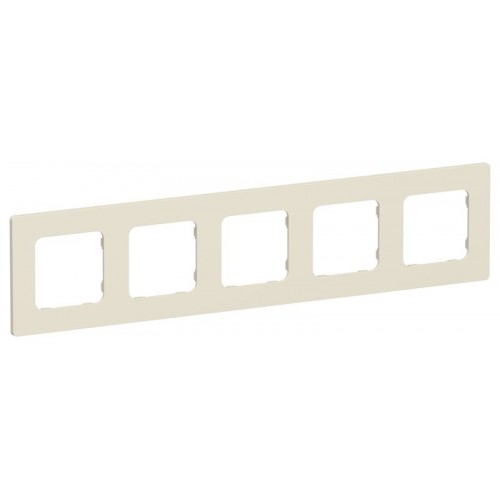 Рамка 5-м СП FLITE РУ-5-К-ФлСл сливочный IEK FI-M52-32-20-K86