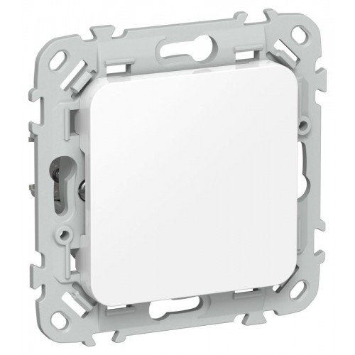 Заглушка СП FLITE ЗГ-ФлБ с суппортом механизм бел. IEK FI-PL10-K01