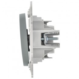 Выключатель 1-кл. СП FLITE ВС11-1-0-ФлС 10А механизм сер. IEK FI-V10-0-10-1-K03