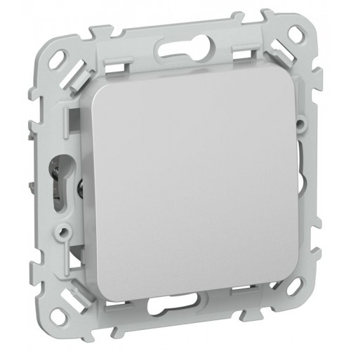 Выключатель 1-кл. СП FLITE ВС11-1-0-ФлА 10А механизм алюм. IEK FI-V10-0-10-1-K47