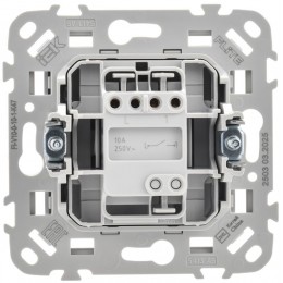 Выключатель 1-кл. СП FLITE ВС11-1-0-ФлА 10А механизм алюм. IEK FI-V10-0-10-1-K47